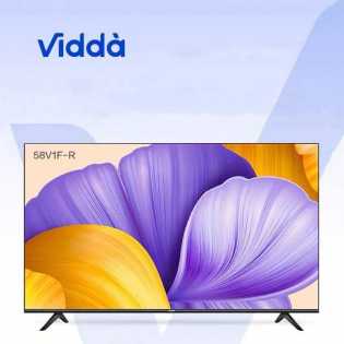 Vidda 58V1F-R 58 inches 4K home intelligent voice network LCD full-screen TV Vidda 58V1F-R 58 inches 4K home intelligent voice network LCD full-screen TV