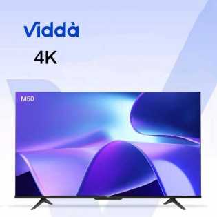 Vidda M50 50-inch 4K HD full-screen smart voice flat screen LCD home TV