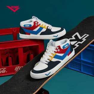 PONY skateboard unisex canvas shoes 21M1AT18