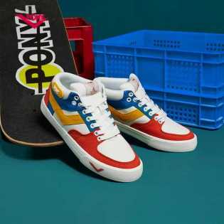 PONY skateboard unisex canvas shoes 21M1AT18