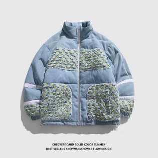 GINA AVV winter fashion denim cotton jacket