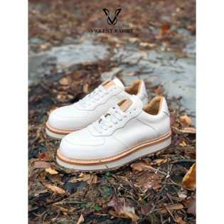 VR Rabbit master handmade shoes summer AF1-5.4 upgrade small white shoes fashion men sewing cargo sh