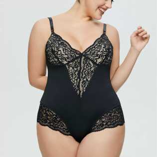 hot underwear lace flower embroidery sexy suspender jumpsuit women's jumpsuit