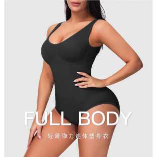 plus-size stretch Shapewear high-waist-slim slim-belly slimming body shape Seamless one-piece shapew