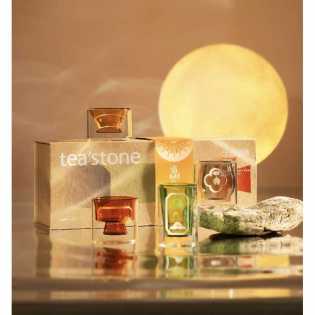 teastone ancient logic Mid-Autumn glass tea set cup gift box