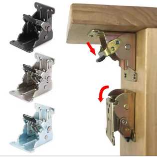 90 Degree Self-Locking Folding Hinge Table