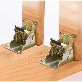 90 Degree Self-Locking Folding Hinge Table