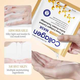 28pcs collagen beauty moisturizing mask