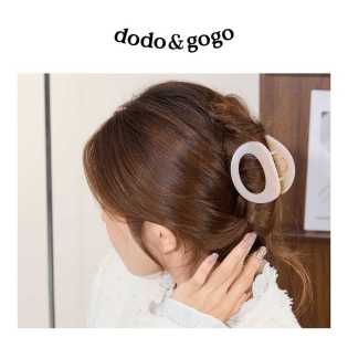 oval grab clip French acetic shark women's new hair accessories