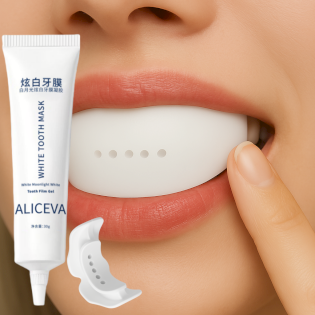 Tooth stain removal artifact whitening tooth gel + 1 silicone tooth brace