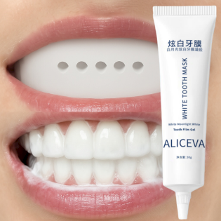 Tooth stain removal artifact whitening tooth gel + 1 silicone tooth brace