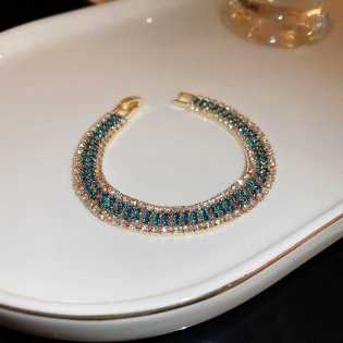 Flash diamond 18cm bracelet inlaid with diamonds full of stars rhinestone exquisite high-end bracele