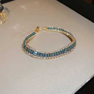 Flash diamond 18cm bracelet inlaid with diamonds full of stars rhinestone exquisite high-end bracele