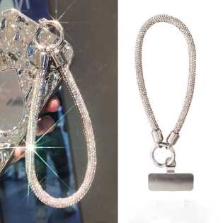 Mobile phone lanyard high-end luxury thickened wrist strap