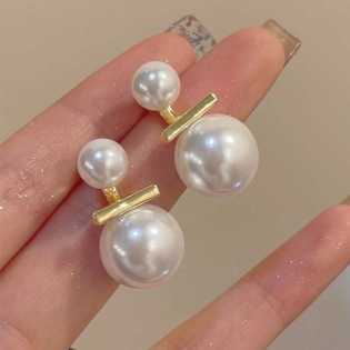 French pearl temperament high-end stud earrings