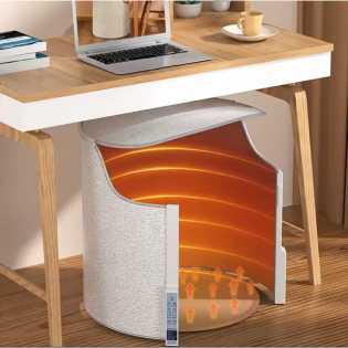 Fold able electric feet warmer