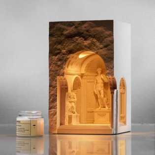 Fireless Aromatherapy Ornament Candle Diffuser