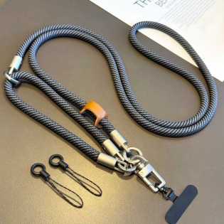 Adjustable metal phone lanyard strong stylish and anti-theft