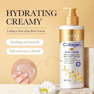 2pcs 300ml SADOER Bone Collagen Anti-Wrinkle Body Lotion