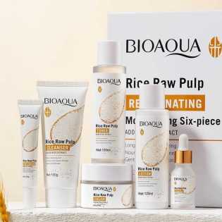 BIOAOUA Rice Raw Pulp Skin Care Set