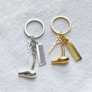 Hair pride gift keychain