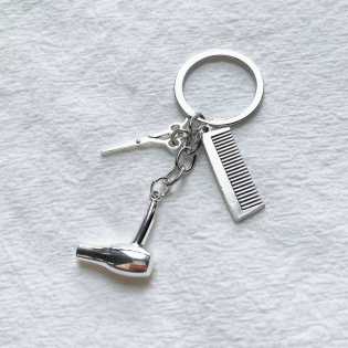 Hair pride gift keychain