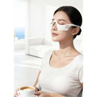 Eye heating massager
