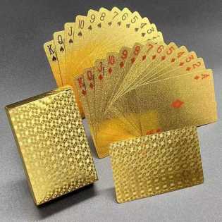Poker gold cards