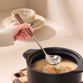 2pcs Walnut mini small stir-fry spatula