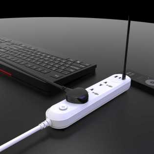 Usb English standard conversion power strip