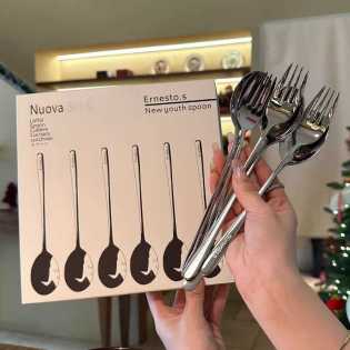 Ernesto stainless steel Korean tableware set