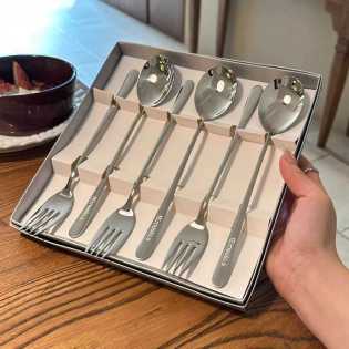 Ernesto stainless steel Korean tableware set