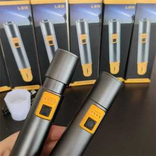 Outdoor multi-function aluminum alloy large-capacity lithium battery strong light flashlight