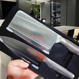 stainless steel kitchen knife two-piece set chef knife plus slicing knife