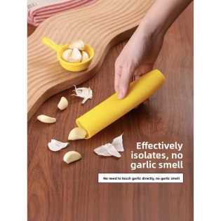 Auatic Garlic Peeler Silicone Kitchen Tool