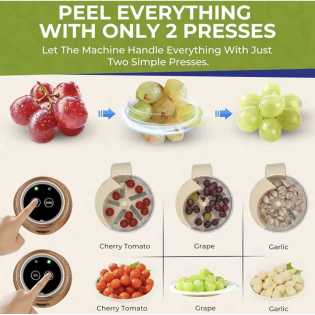 Electric Garlic Peeler & Cherry Tomato Skin Remover