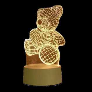 3d cartoon novelty night light lamp