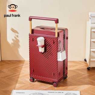 large-capacity aluminum frame unisex suitcase
