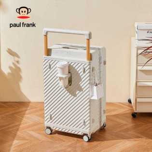 large-capacity aluminum frame unisex suitcase