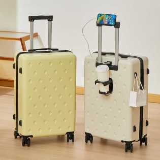 durable multi-functional lightweight female suitcase