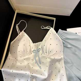 2 piece cute summer pajamas ladies