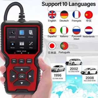 Upgraded version V519 hot obd detection fault diagnosis obd2 car engine detector universal type
