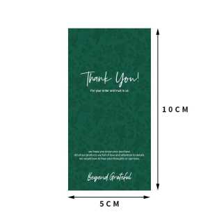 50pcs Retro pattern rectangular gift stickers