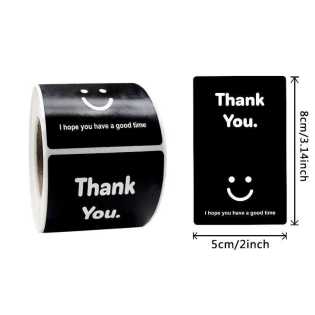 200pcs gift pack thank you stickers