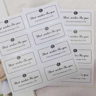 80 sticker bouquet decorative paper