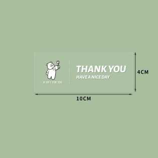 20 stickers/pieces of PVC transparent stickers