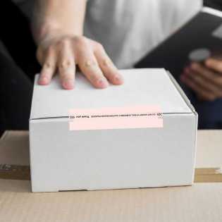 100pcs caution sticker