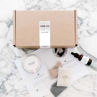 100 sheets/roll wholesale simple rectangular sticker gift box sealing sticker