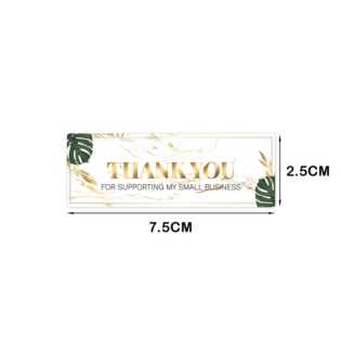 120 sheets/roll of white rectangular stickers flowers