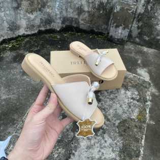 Women’s Fashion Elegant Nude Comfortable Flat Slippers